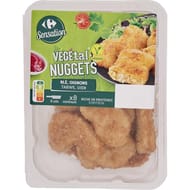 Carrefour sensation végétal nuggets blé oignons 200g