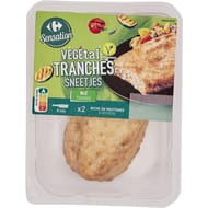 Carrefour sensation végétal fines tranches de blé 2x80g - 160g