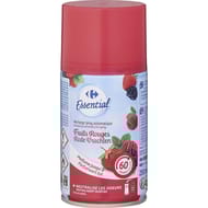 Carrefour essential recharge spray automatique fruits rouges 250ml