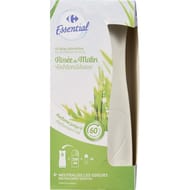 Carrefour essential kit spray automatique désodorisant + recharge rosée du matin 250ml