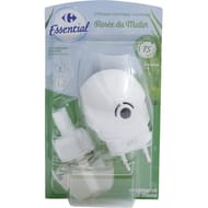 Carrefour essential diffuseur électrique + recharge rosée du matin