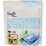 Simpl choice lessive doses fraîcheur x24 - 408ml