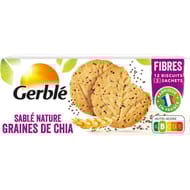 Gerblé sablé nature au graines chia 132g