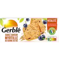 Gerble sablé myrtille germe de riz 140g