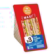 Carrefour Bon Appétit maxi' x3 thon crudités oeuf 230g