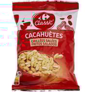 Carrefour classic' cacahuètes grillées salées 250g
