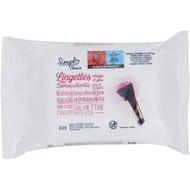 Simpl lingettes démaquillantes visage yeux x25