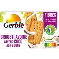 Gerblé croustillant avoine coco aux 3 sons 200g