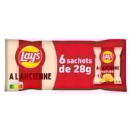 Lay's chips multipack recette ancienne 6x28g