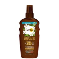Lovea huile sèche FPS20 moyenne protection monoï de Tahiti 150 ml