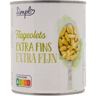 Simpl flageolets extra-fins 530g