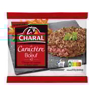 Le caractere de boeuf x2 240g charal