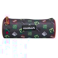 Trousse scolaire ronde Minecraft Noir