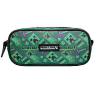 Trousse scolaire rectangulaire Minecraft Vert