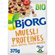 Bjorg muesli protéines soja bio 375g