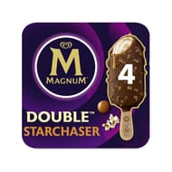 Magnum bâtonnet double starchaser caramel pop corn 4x85ml 288g
