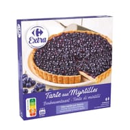 Carrefour extra tarte aux myrtilles 430g