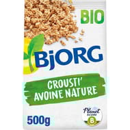 Bjorg crousti avoine nature bio 500g