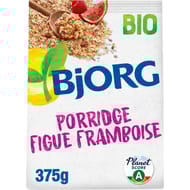 Bjorg porridge figue framboise bio 375g