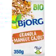 Bjorg granola mangue cajou bio 350g