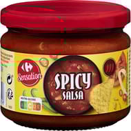 Carrefour sensation sauce salsa épicée 315g