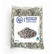 Graines de tournesol grillées salées 400g