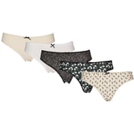 Lot de 5 slips fantaisies femme LOT NOIR T50\52
