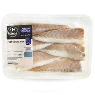 Filet de lieu noir msc la barquette de 500g