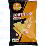 Carrefour sensation chips tortilla goût fromage 150g