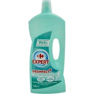 Carrefour expert nettoyant désinfectant eucalyptus 1.5l