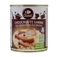 Carrefour Classic' Choucroute garnie 800g