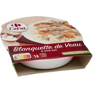 Carrefour extra plat cuisiné blanquette de veau riz 285g