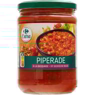 Carrefour extra piperade à la basquaise 520g