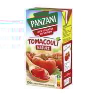 Panzani sauce tomate brique grand tomacouli nature 500g
