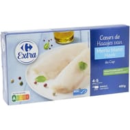 Carrefour coeur de marché filets de merlu blanc 400g