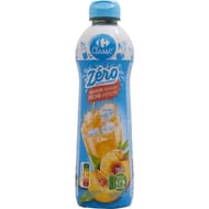 Carrefour classic' sirop pêche zéro sucres 75cl