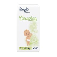 Simpl couches taille 5 11-25 kg x52