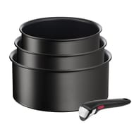 Ingenio Eco Resist Lot 3 casseroles + poignée INDUCTION