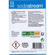 Sodastream  Tablettes de 10 pastilles de nettoyage 1090001330