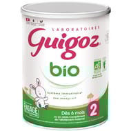 Guigoz Bio Lait 2ème âge 6 à 12 mois 800g
