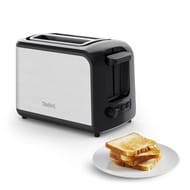 Tefal Grille pain express 2 fentes inox noir TT410D10