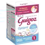 Guigoz 1 optipro dès la naissance 600g x2