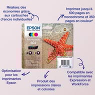 Epson 603xl étoile de mer cartouche d'encre multipack