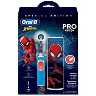 Oral-B brosse à dent Vitality Pro kids Spiderman + étui de voyage