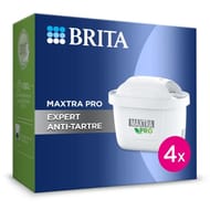 Brita pack 4 filtres a eau Maxtra Pro Expert anti-tartre 1050433