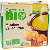 Carrefour bio mouliné de légumes 60 cl
