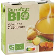 Carrefour bio veloute de 7 légumes 60 cl