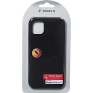 Bigben Coque rigide finition soft touch noire pour Iphone 11 COVSOFTIP1961BL