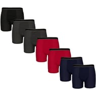Lot de 7 boxers homme D20 - NR/GS/GS/RG/RG/MAR/MAR T6