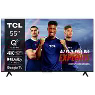 Tcl téléviseur smart tv qled 4k uhs 139 cm 43" 55T7B